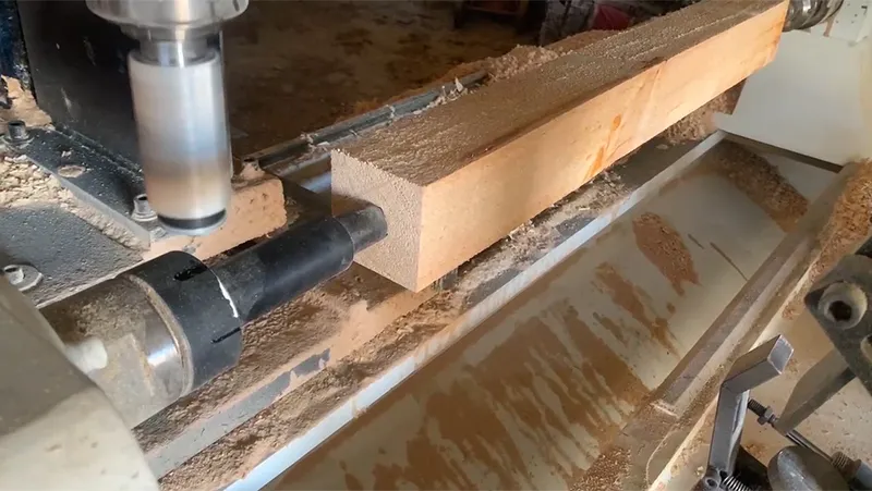 مخرطة خشب ذكية CNC ذات أربعة محاور - 2
