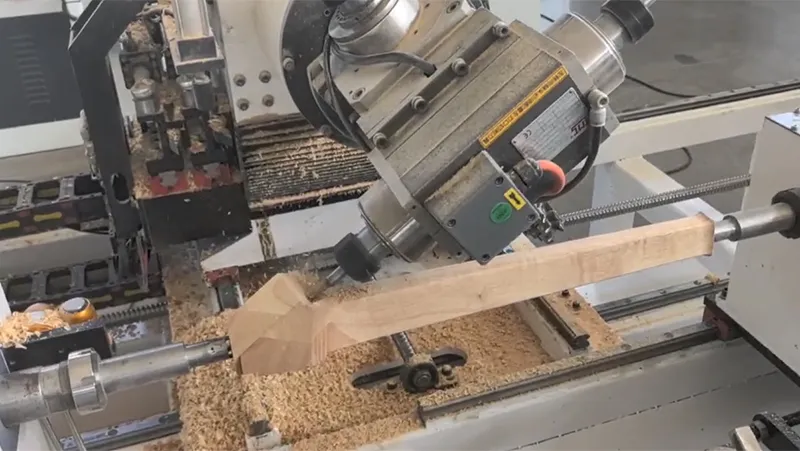 مخرطة خشب ذكية CNC ذات خمسة محاور - 2