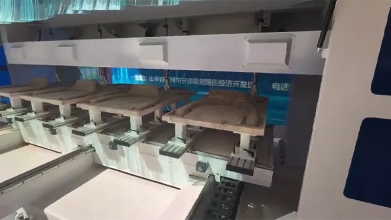مركز تشغيل رقميCNC  بخمسة محاور وأربع طاولات عمل مستقلة - 3