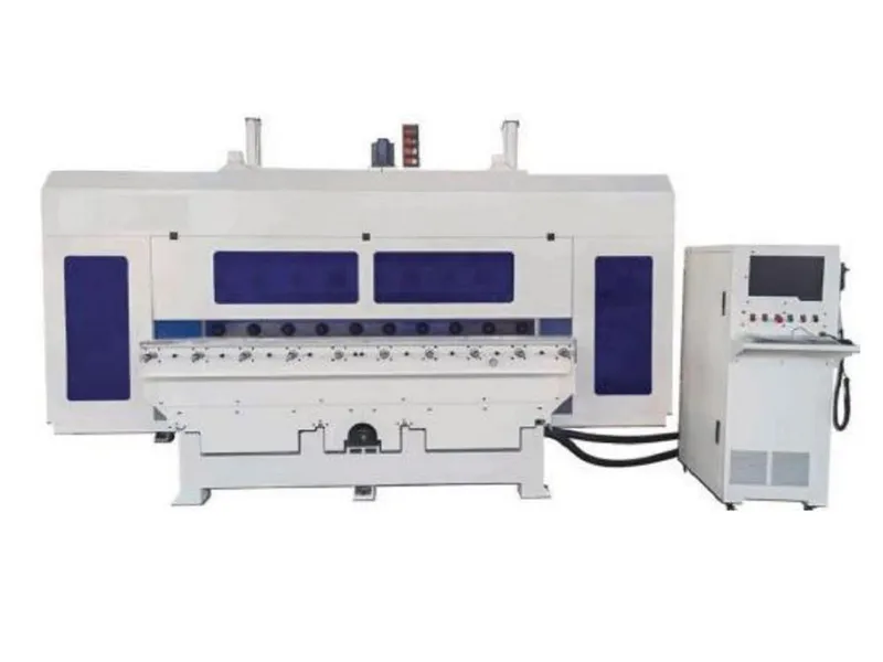 مركز تشغيل CNC بعشرة رؤوس وخمسة محاور.